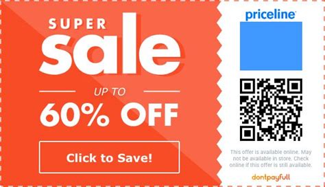 priceline deals coupons.